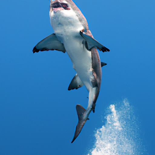 What Is It Called When A Great White Shark Jumps Out Of Water?